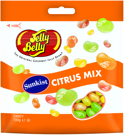 Jelly Belly "citrus Mix" - Jelly Belly Ice Cream Mix Clipart (800x800), Png Download