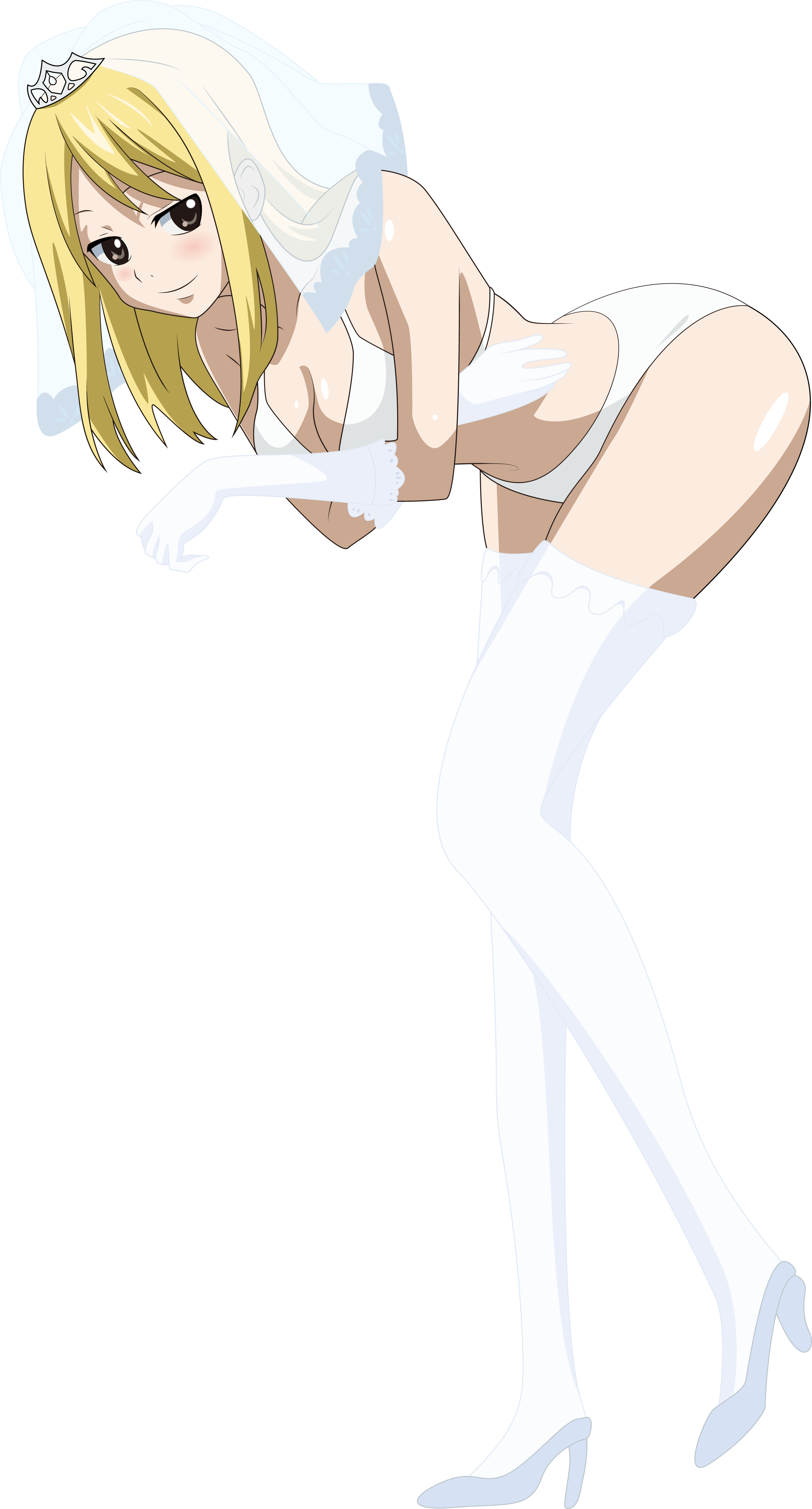Download Png - Fairy Tail Lucy In Underwear Clipart (3437x6385), Png Download