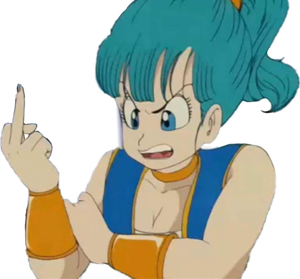 Bulma Sticker Clipart (1024x955), Png Download