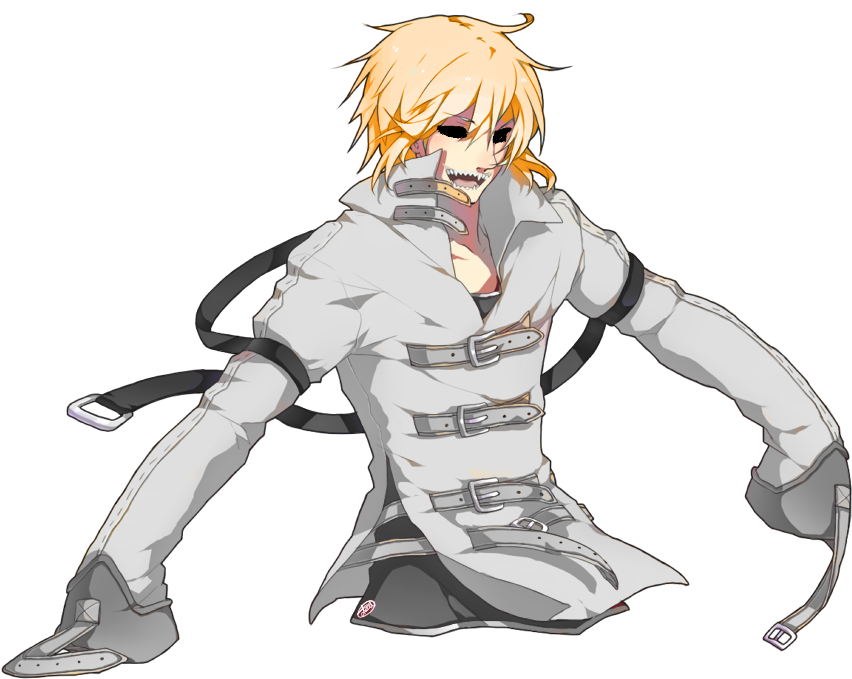 Straight Jacket Anime Character , Png Download Clipart (852x679), Png Download