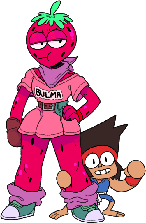 Bulma Pink Fictional Character Cartoon Clip Art Art - Ok Ko Let's Be Heroes Fanart - Png Download (600x800), Png Download