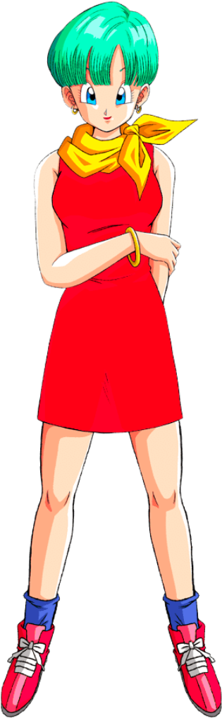 Dragon Ball Z Bulma Saga Buu Clipart (323x1024), Png Download