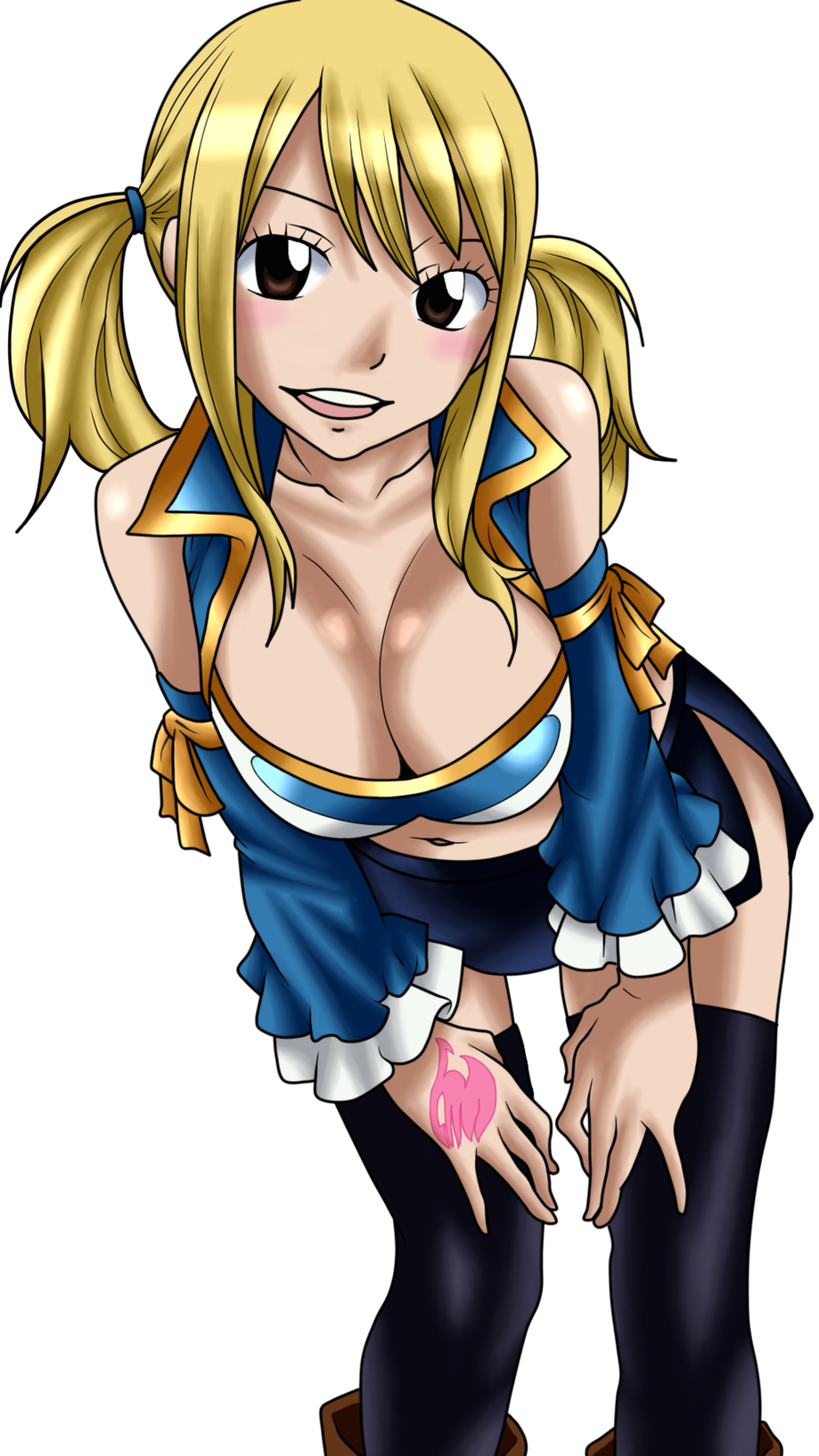 Png - Fanart Fairy Tail Lucy Clipart (900x1601), Png Download