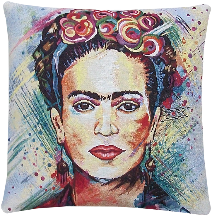 Διακοσμητικο Μαξιλαρι Frida Kahlo 45χ45 Clipart (724x739), Png Download