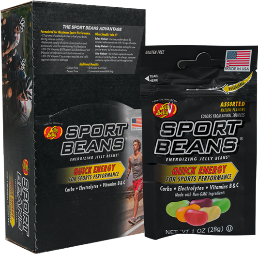 Jelly Belly Sports Beans - Box Clipart (600x600), Png Download