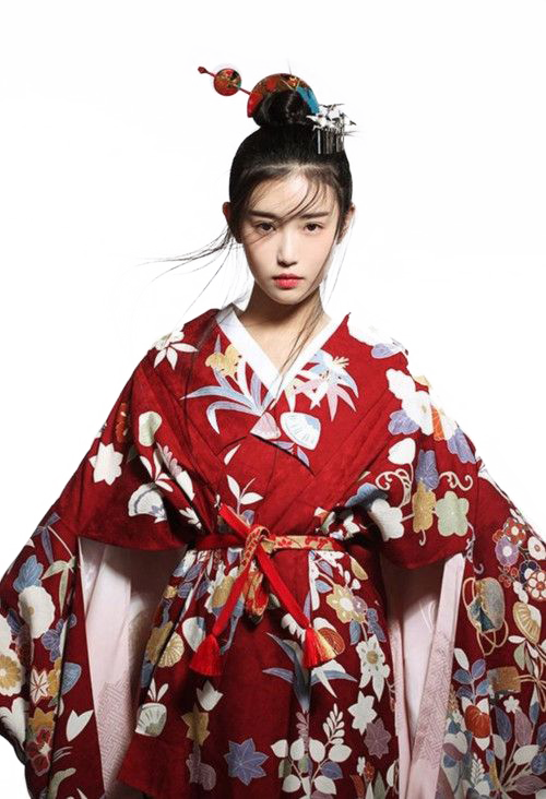 Japanese Girl Png - Zhang Xinyuan Hanfu Clipart (500x732), Png Download