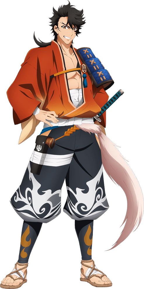 Katsugeki List Of Yu Alexius Blog Mutsunokami - Katsugeki Touken Ranbu Characters Clipart (493x988), Png Download