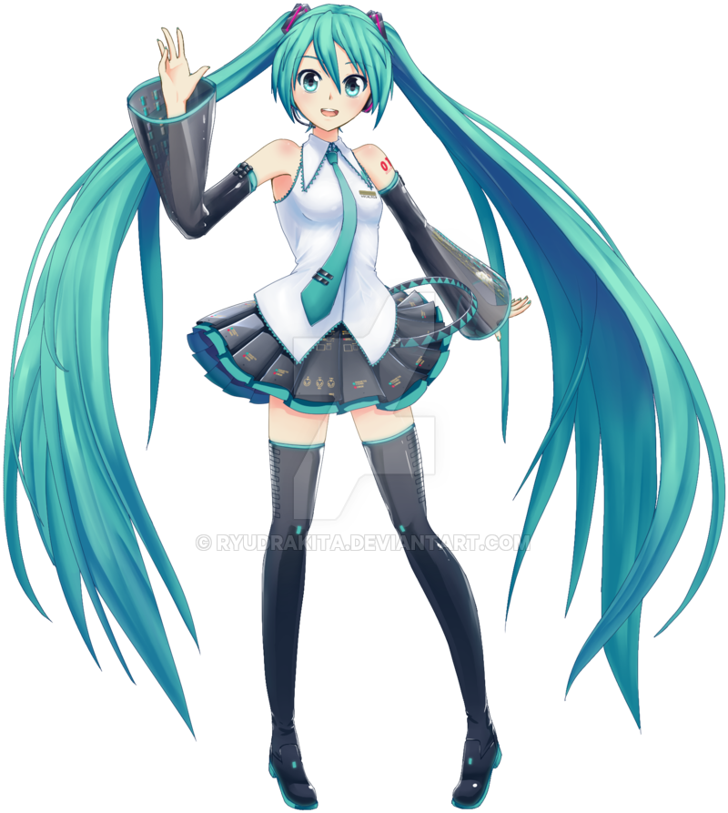 Miku Hatsune Png Transparent Images - Miku Expo Malaysia 2017 Clipart (800x893), Png Download