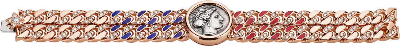 Bulgari New York Collection Bracelet Bracelet Rose - Bracelet Clipart (1800x1405), Png Download