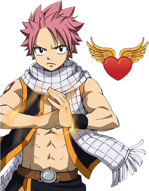Fairy Tail Natsu Clipart (593x768), Png Download