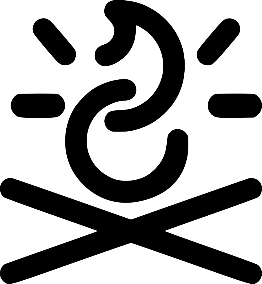 Camp Fire Comments Clipart (904x980), Png Download