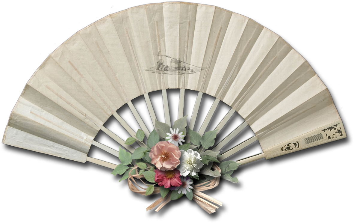 Japanese Fan Png - Japanese Fans With Transparent Background Clipart (1200x750), Png Download