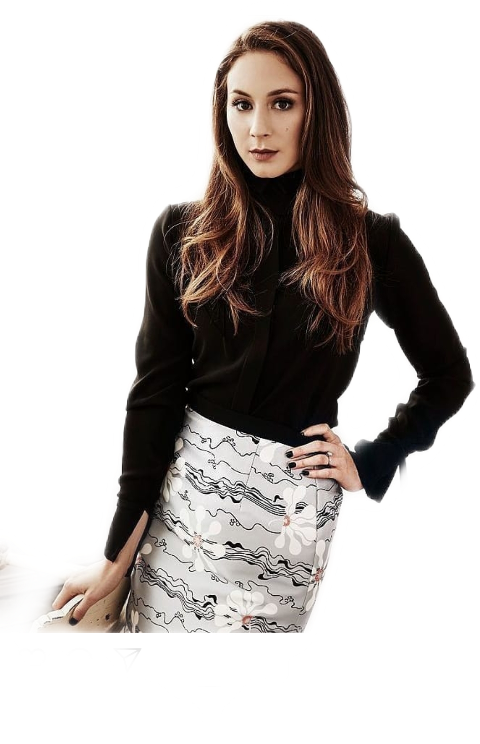 Troian Bellisario Tenue Clipart (480x744), Png Download