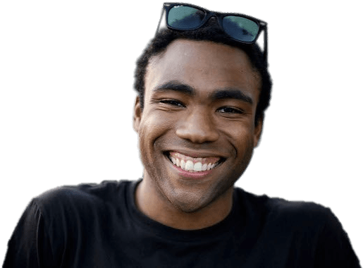 Childish Gambino Sunglasses On Head - Hottest Photos Of Donald Glover Clipart (790x395), Png Download