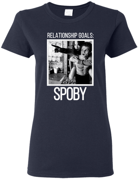 Troian Bellisario And Keegan Allen Official Spoby T-shirts - T Shirt Keegan Allen Clipart (600x600), Png Download