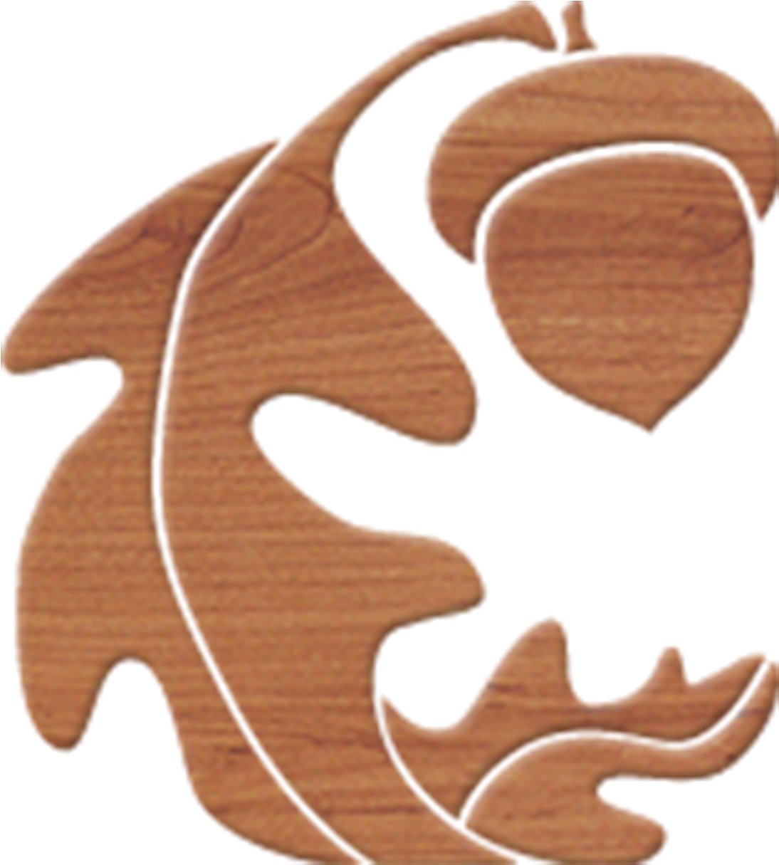 Acorn-wood Background - Wood Clipart (1100x1221), Png Download