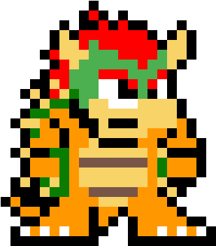 Bowser Jr - - Cartoon Clipart (1400x1400), Png Download