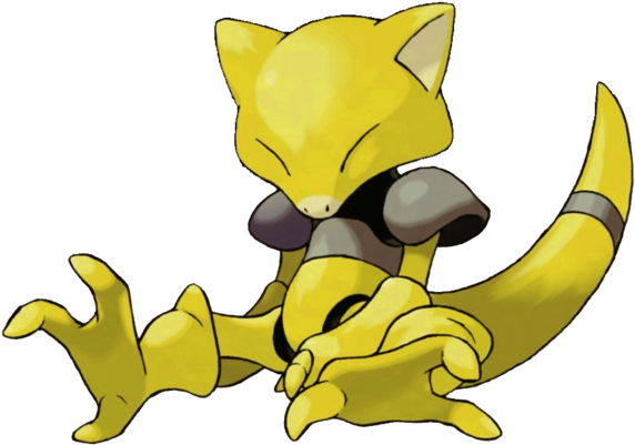 Pokeblog Gotta Rate'em All - Abra Pokemon Clipart (600x600), Png Download