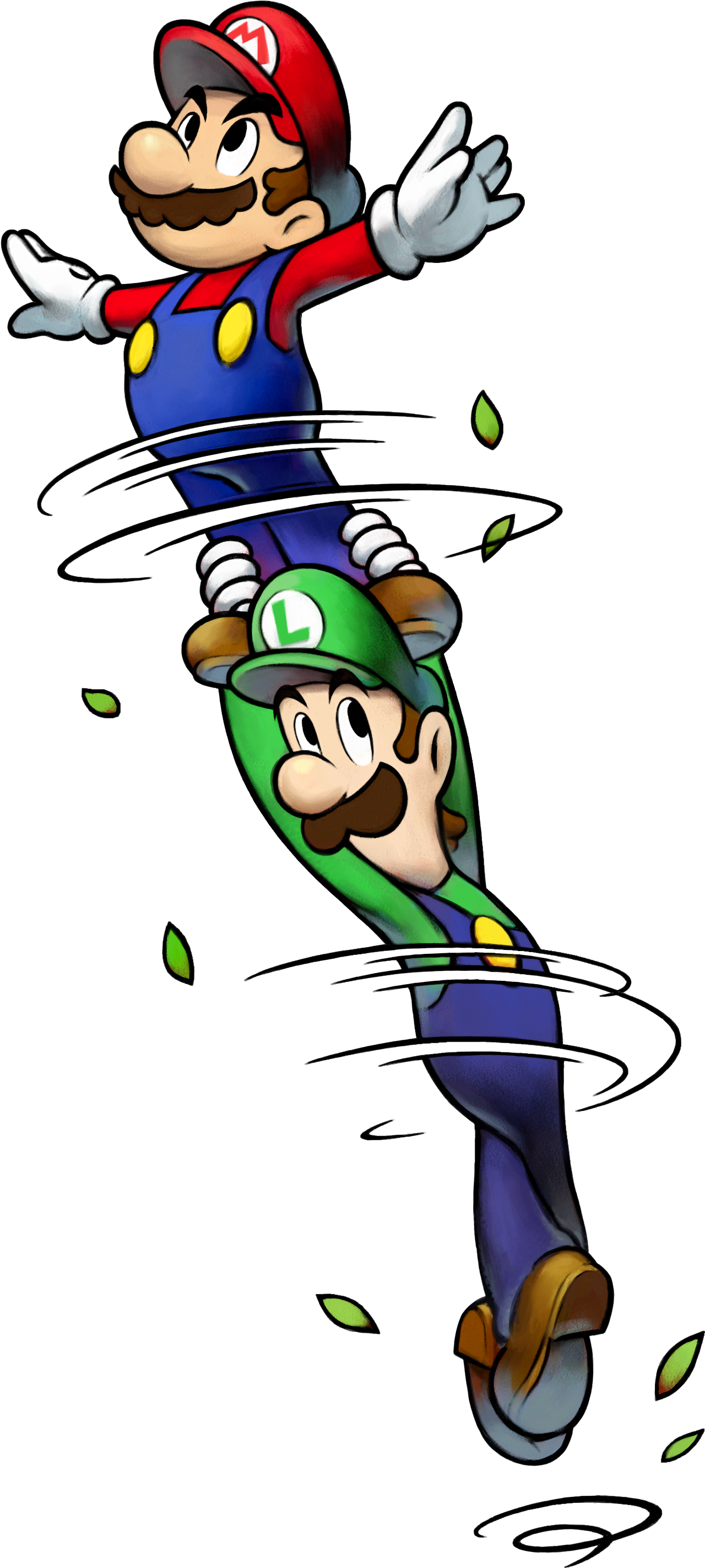 Mario & Luigi Bowser's Inside Story Plus Bowser Jr's - Mario Luigi Superstar Saga Art Clipart (1541x3000), Png Download