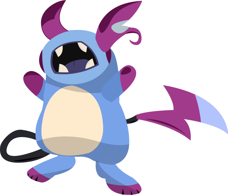Zubat Riachu = Zuchu - Cartoon Clipart (920x788), Png Download