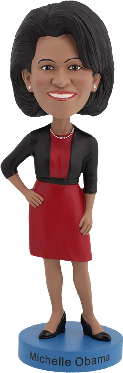 Bobbleheads - » - Obama Bobblehead Clipart (542x1000), Png Download