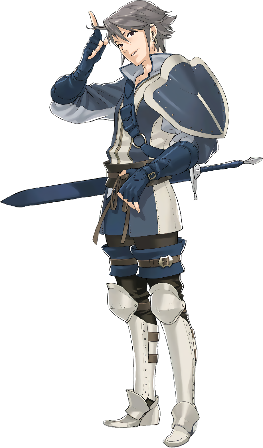 Inigo - Fire Emblem Awakening Characters Clipart (572x966), Png Download