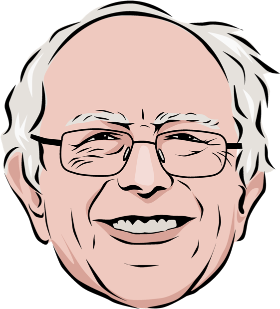 Celebmoji Politics Stickers Trump, Clinton, Obama Messages - Cartoon Clipart (618x618), Png Download