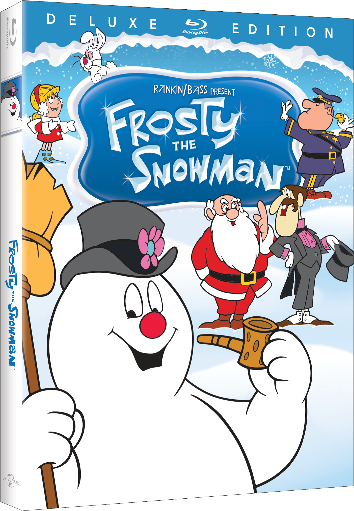 Along With The Original Christmas Specials Collection - Frosty The Snowman Dvd Clipart (2253x2425), Png Download