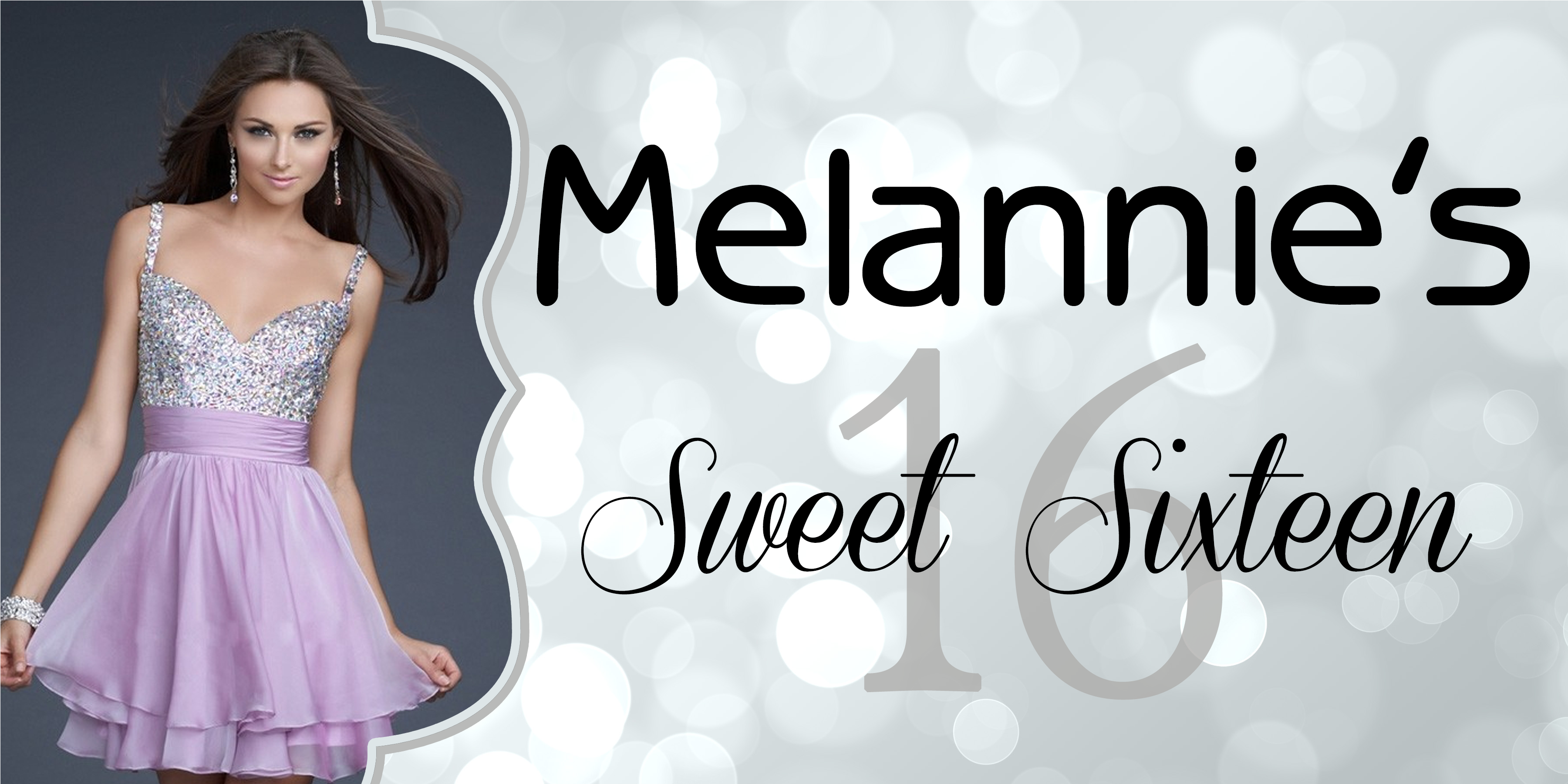 $29 - - Sweet 16 Birthday Banner Clipart (3600x3600), Png Download