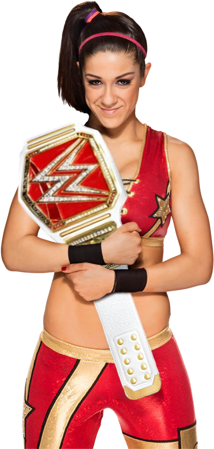 Bayley Wwe Women's Champion By Nibble-t Clipart (429x900), Png Download