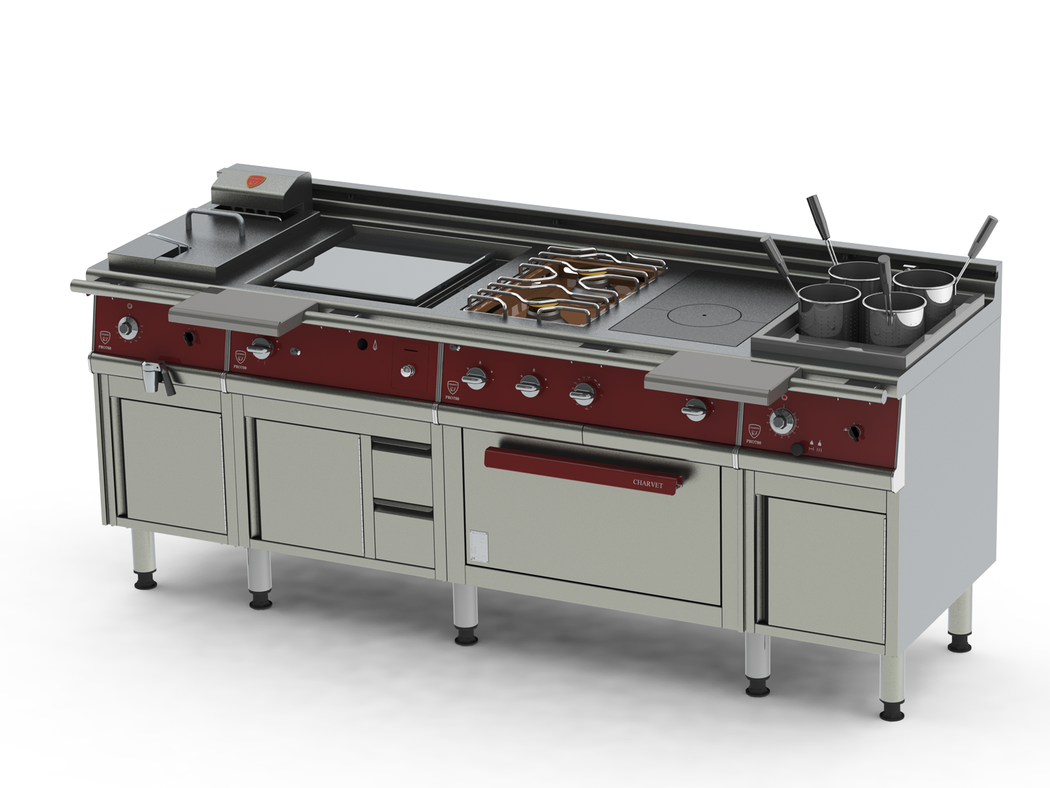 Commercial Kitchen Design, Commercial Kitchen Equipment, - Burger Shop Kitchen Equipment Clipart (1500x1125), Png Download