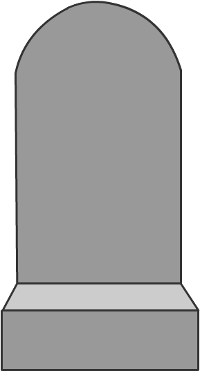 Headstone Clipart (630x810), Png Download