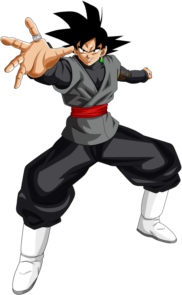 Goku Black Transformations Clipart (702x1138), Png Download