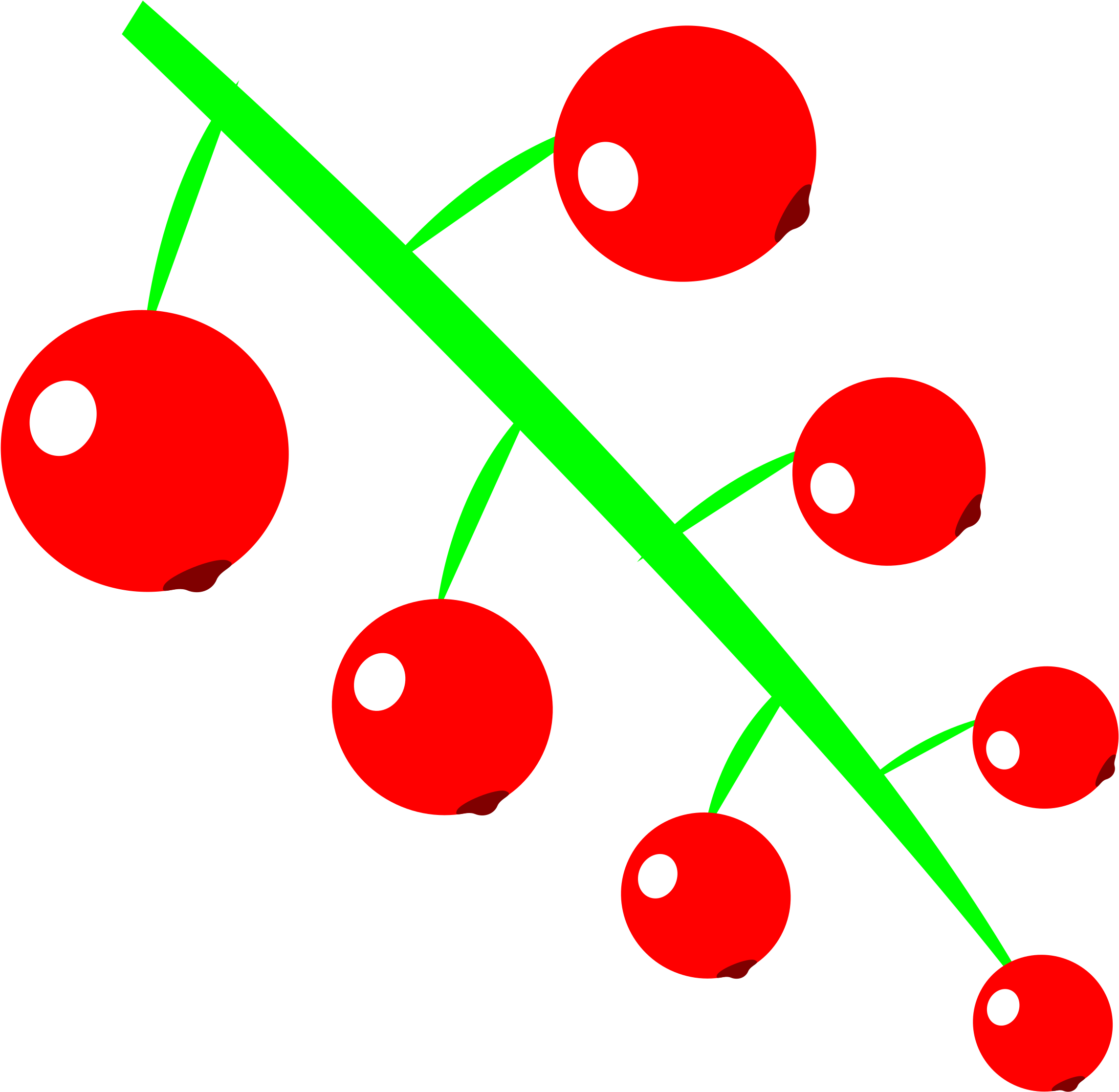 2400 X 2400 6 - Clipart Berries - Png Download (2400x2400), Png Download