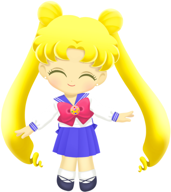 Sailor Moon Drops - Sailor Moon Drops Usagi Clipart (728x673), Png Download