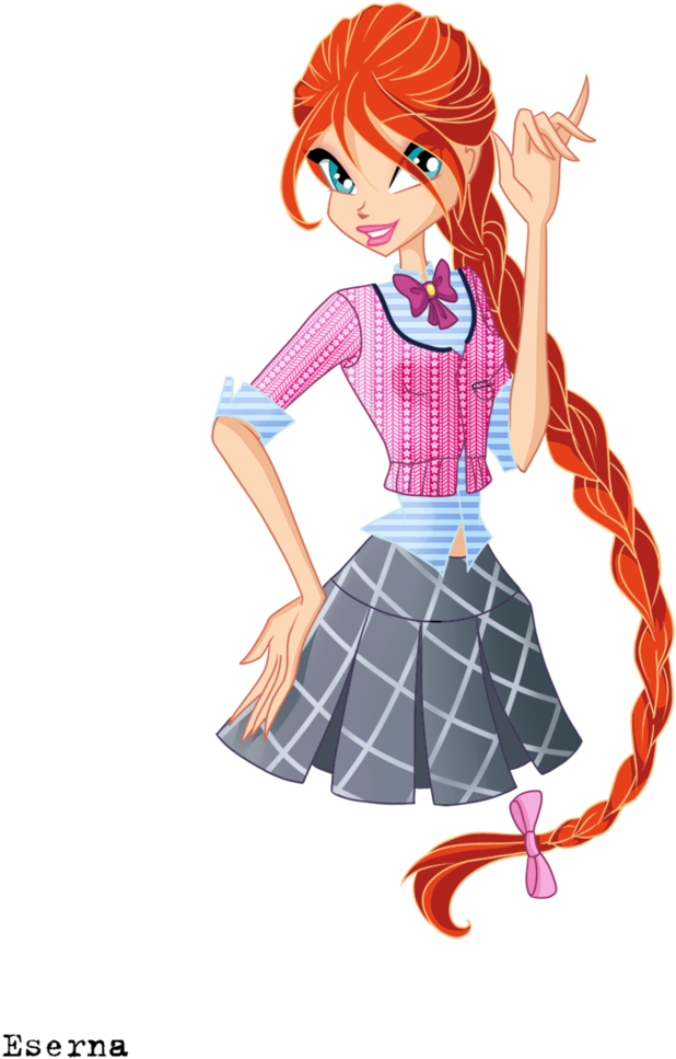 Winx Club & Sailor Scouts Images Bloom 6 Season Hd - Winx Bloom Season 6 Clipart (752x1061), Png Download