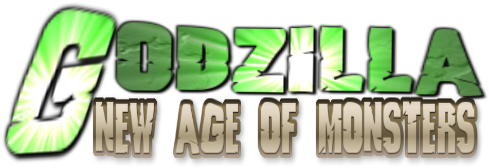 Godzilla New Age Of Monsters New Logo Clipart (951x327), Png Download