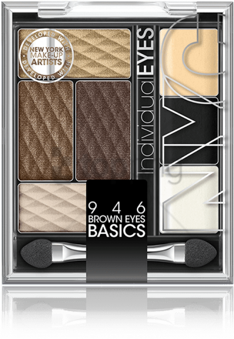 Free Png Download New York Color Individual Eyes Eyeshadow, - Nyc Individual Eyes Pink Nudes Clipart (480x705), Png Download