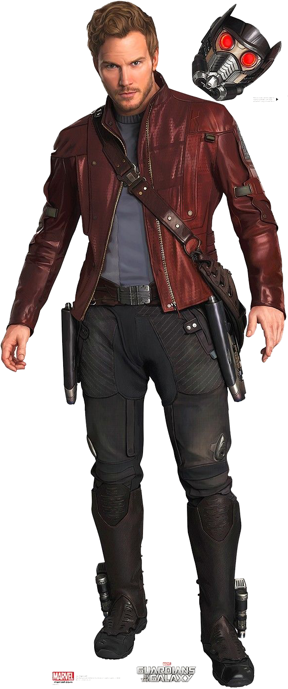 Star Lord Png Pic - Marvel Star Lord Movie Clipart (1400x1494), Png Download