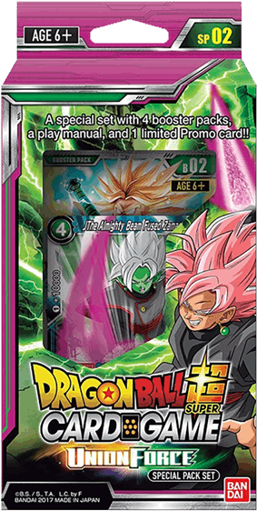 Union Force Special Pack - Dragonball Super Card Game Union Force Special Pack Clipart (600x600), Png Download
