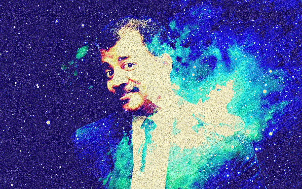 Neil Degrasse Tyson, Astrophysicist - Illustration Clipart (1200x750), Png Download
