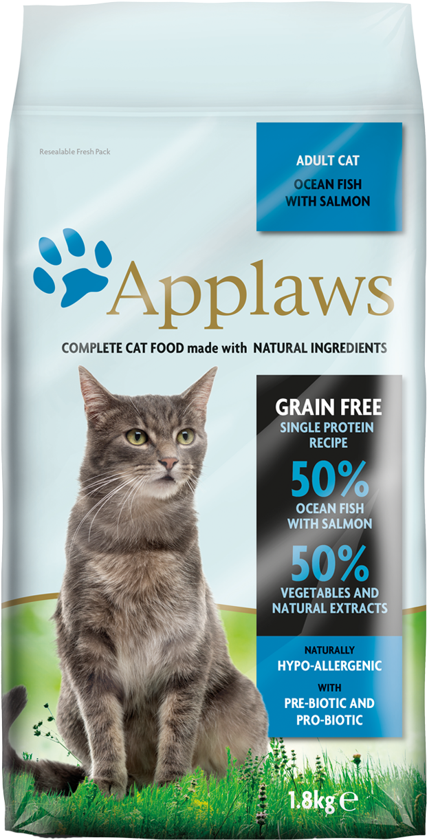 Applaws - Applaws Cat Ocean Fish Salmon 6kg Clipart (783x1276), Png Download