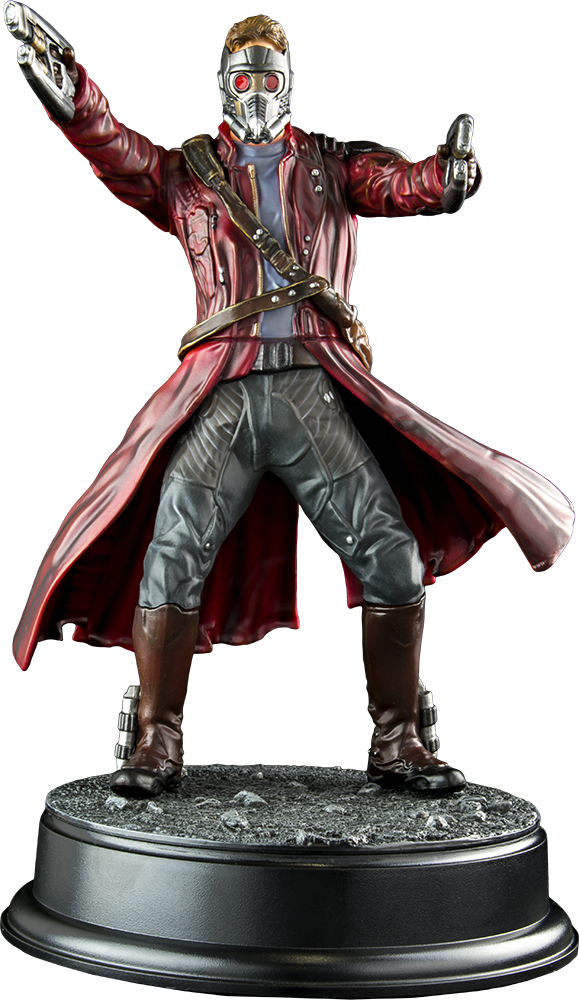Guardians Of The Galaxy - Star Lord Model Kit Clipart (579x1000), Png Download