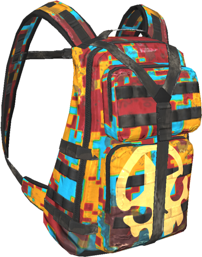 Tribute Military Backpack, Royalty Military Backpack - H1z1 Military Backpack Clipart (794x939), Png Download