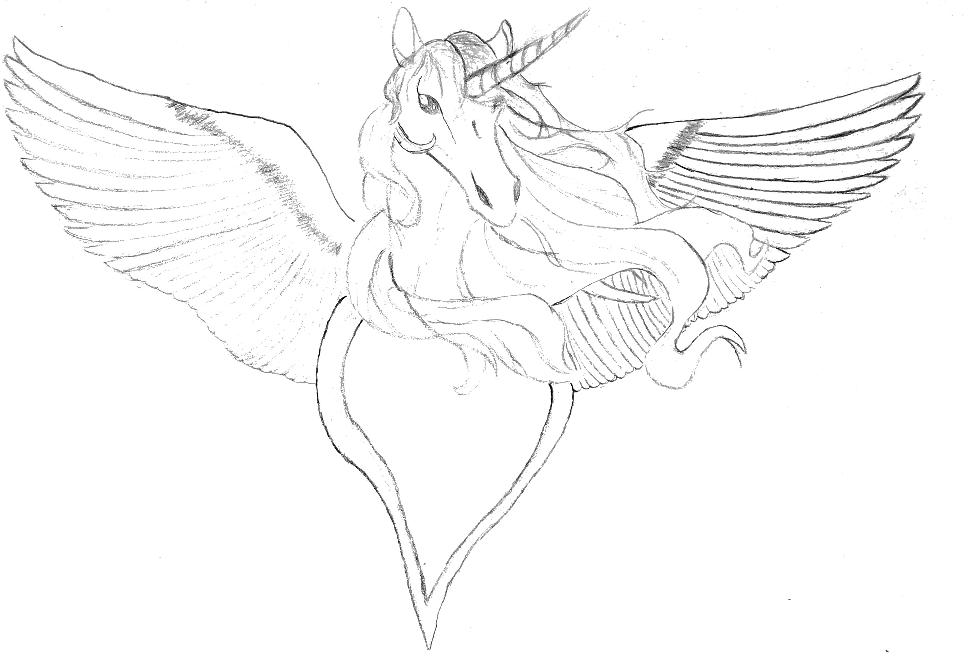 Alicorn Boutique - Sketch Clipart (4032x2684), Png Download