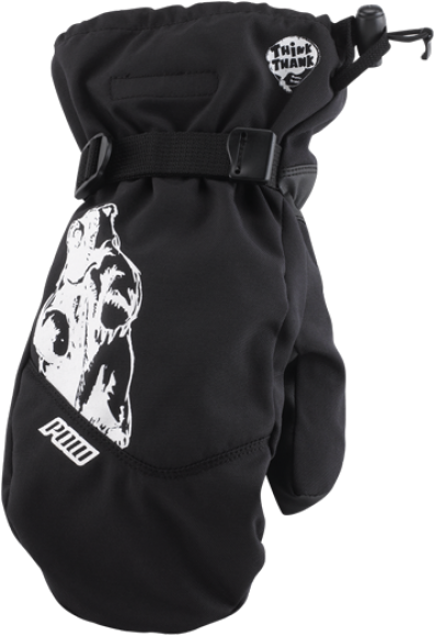 Pow Bear Claw Gloves - Diving Equipment Clipart (567x600), Png Download