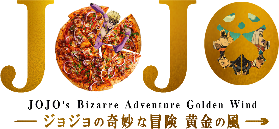 Previously On Jojo's Bizarre Adventure - Jojo Vento Aureo Logo Clipart (1200x717), Png Download