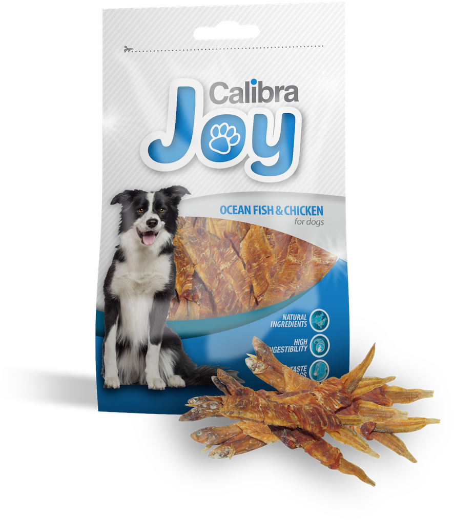 Dog Joy Ocean Fish & Chicken - Calibra Joy Dog Large Lamb Fillets 80g Clipart (900x1200), Png Download