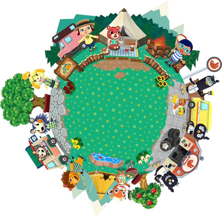Pocket Camp Comes To Mobile This Wednesday - Animal Crossing Pocket Camp Cover Clipart (1184x1184), Png Download