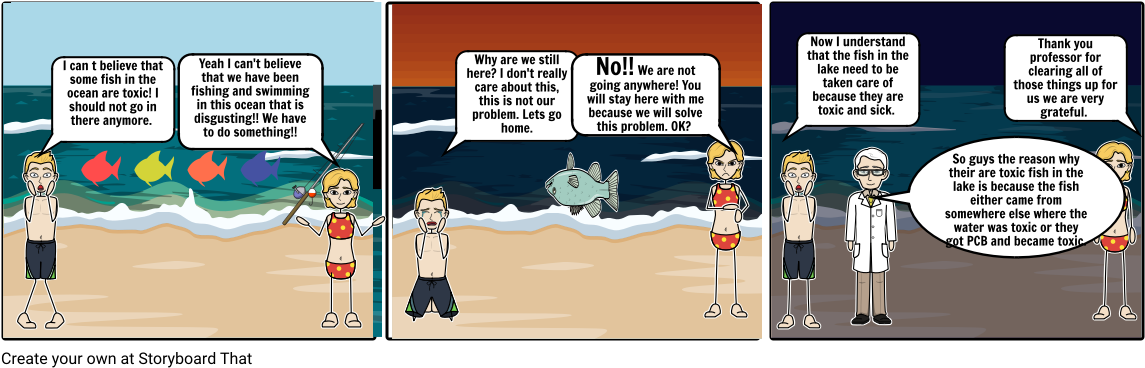 Fish - Cartoon Clipart (1164x385), Png Download